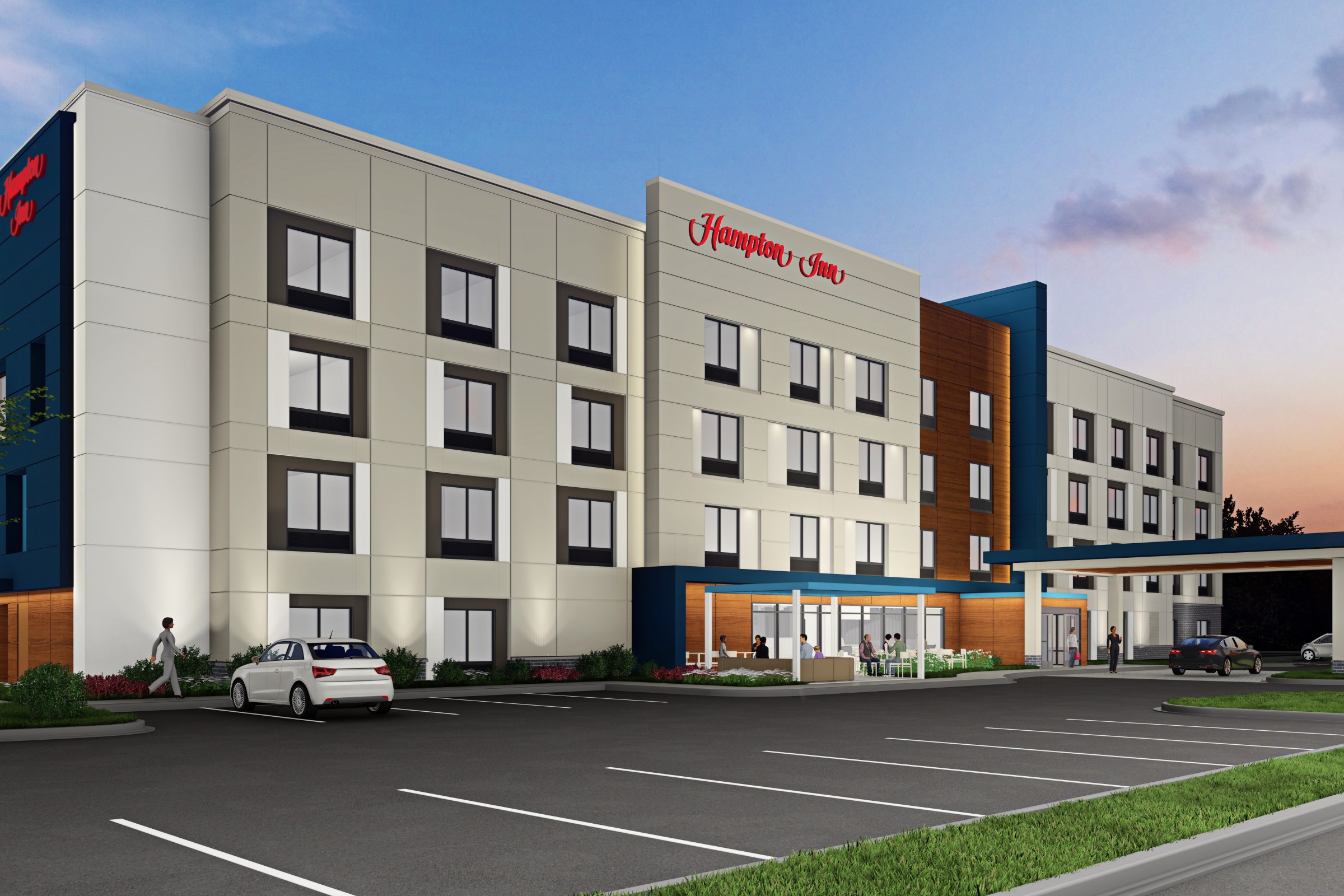 Hampton Inn Redesign: Revitalizing Brand Identity and Guest Spaces ...